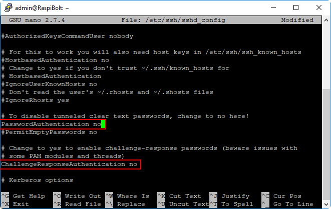 SSH config